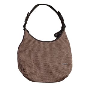 The Sak Shoulder Bag Purse Tan Knit